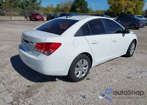 2015 Chevrolet Cruze Ls Auto из США, поврежденный, VIN 1G1PA5SH5F7156961